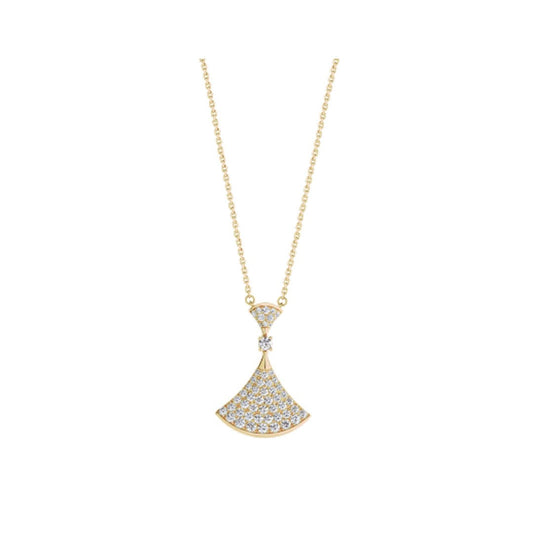 [Bloom]DREAM NECKLACE GOLD FULL DIAMOND