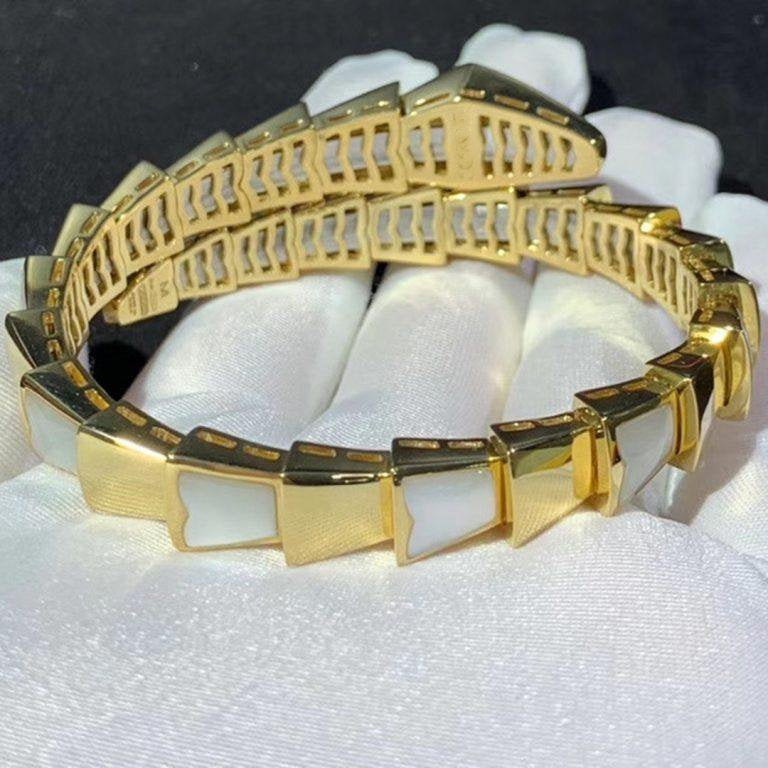 [Bloom]SERPENTI BRACELET MOP GOLD