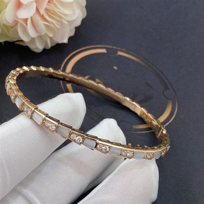 [Bloom]SERPENTI BRACELET PINK GOLD MOP DIAMOND