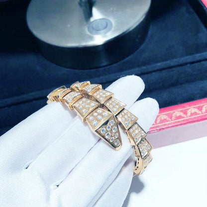 [Bloom]SERPENTI BRACELET 8MM PINK GOLD DIAMOND