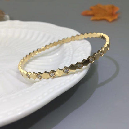 [Bloom]BEE LOVE GOLD DIAMOND BRACELET