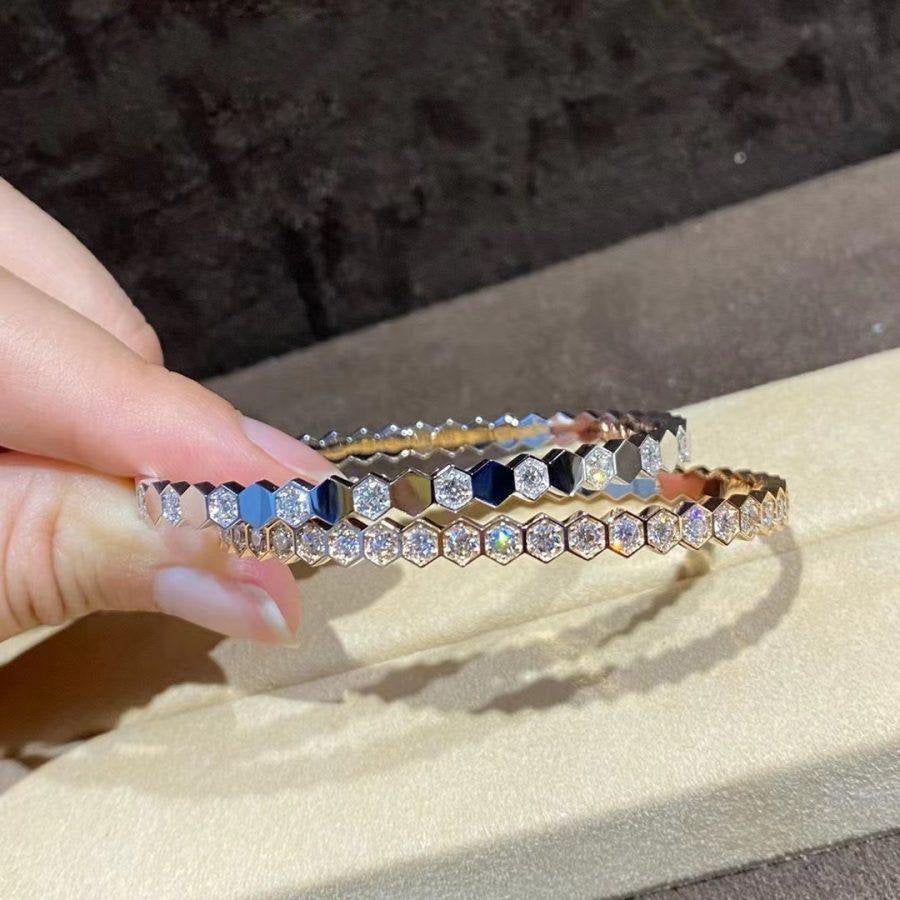 [Bloom]BEE LOVE GOLD BRACELET FULL DIAMOND