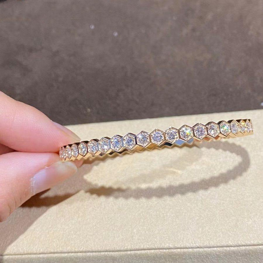 [Bloom]BEE LOVE GOLD BRACELET FULL DIAMOND