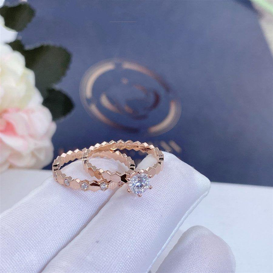 [Bloom]BEE LOVE RING PINK GOLD 1 DIAMOND