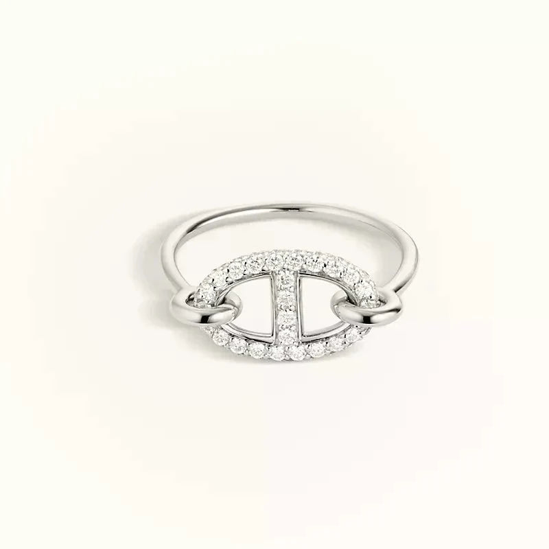 [Bloom]RONDE SMALL SILVER DIAMOND RING