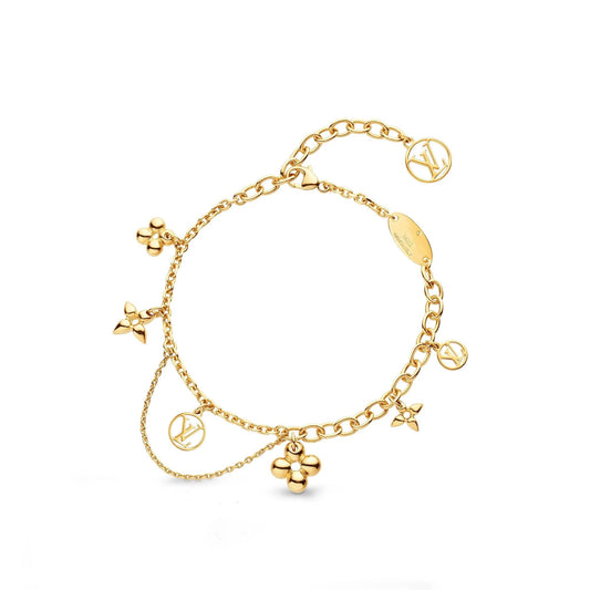 [Bloom]BLOOMING PINK GOLD MOP BRACELET