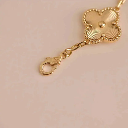 [Bloom]CLOVER 5 FLOWERS LASER BRACELET