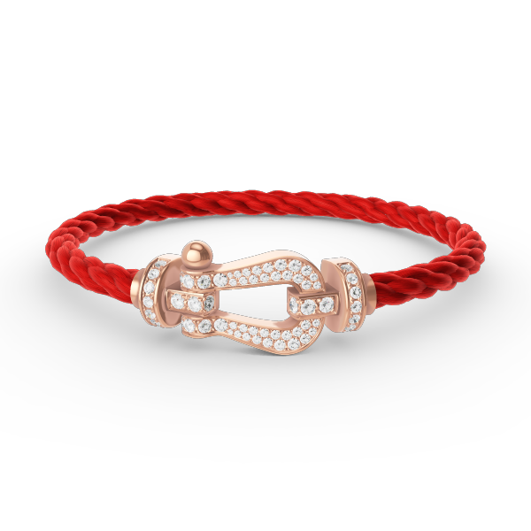 [Bloom]FORCE LARGE HORSESHOE FULL DIAMOND BRACELET ROSE GOLD