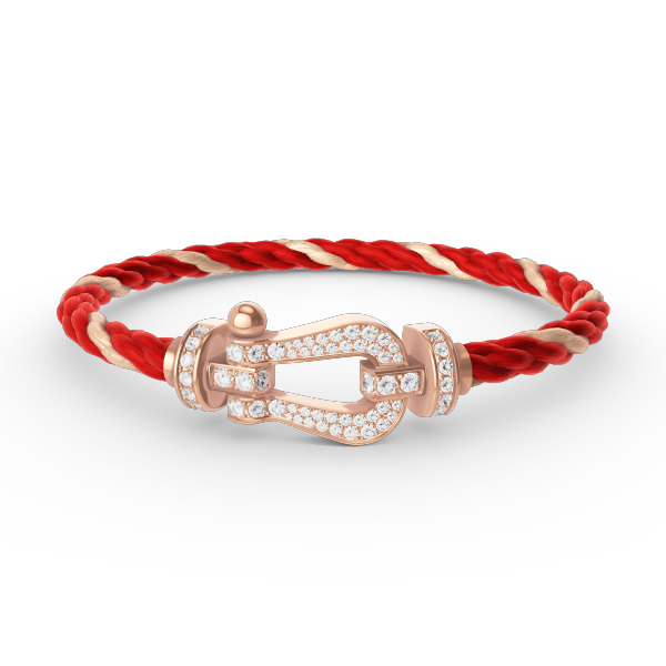 [Bloom]FORCE LARGE HORSESHOE FULL DIAMOND BRACELET ROSE GOLD