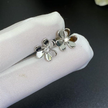 [Bloom]FRIVOLE MINI SILVER FLOWER EARRINGS