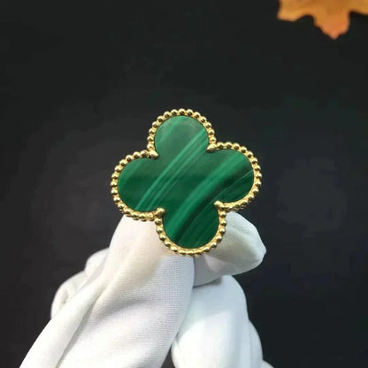 [Bloom]CLOVER MALACHITE RING