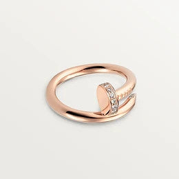 [Bloom]JUSTE RING 2.65MM PINK GOLD DIAMOND